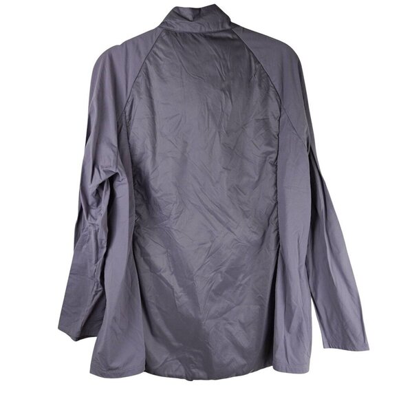 NWT 32 Degrees Cool Womens XX-Large Lavender Zip Up High Neck Mixed Media Jacket - Picture 5 of 7